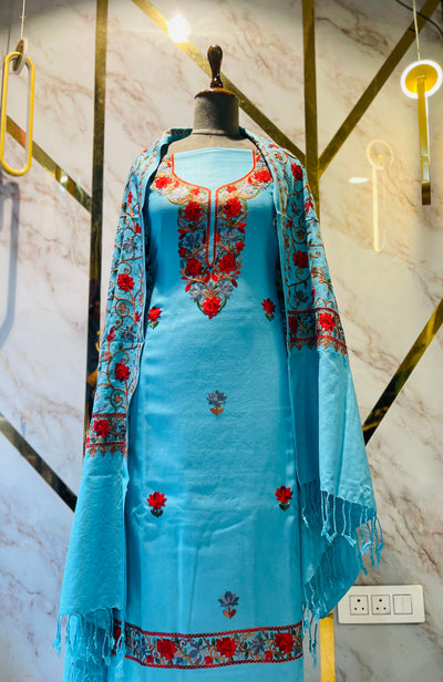 Kashmiri 🥶 winter pure suit (💯%handmade)