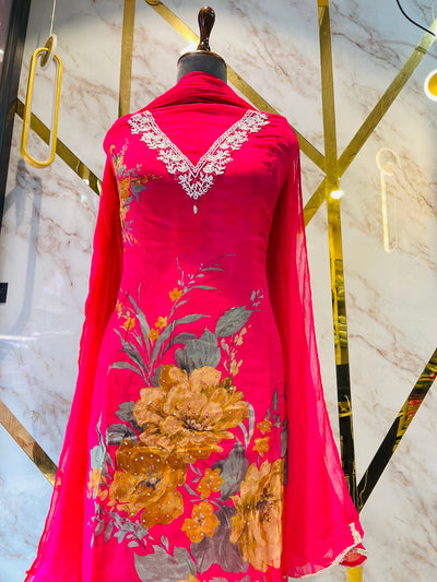 Premium  Organza suit