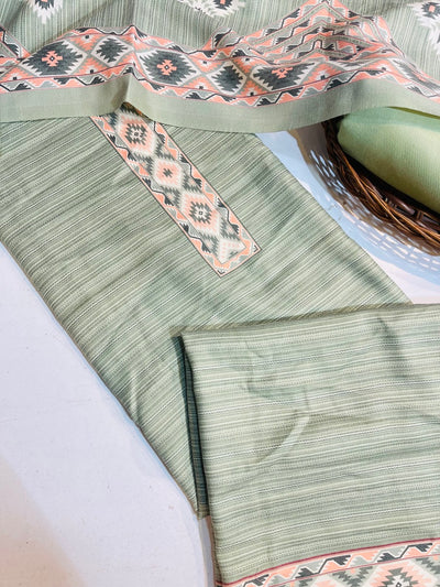 Premium kashmiri  Pashmina kani print Suit