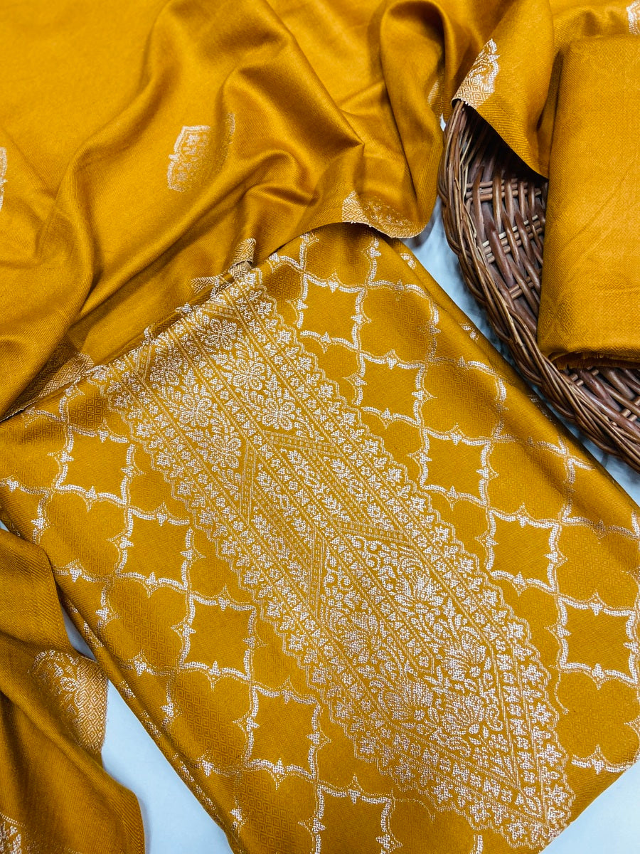 Premium Winter 🥶Kani Suit(💯%Handmade powerloom)