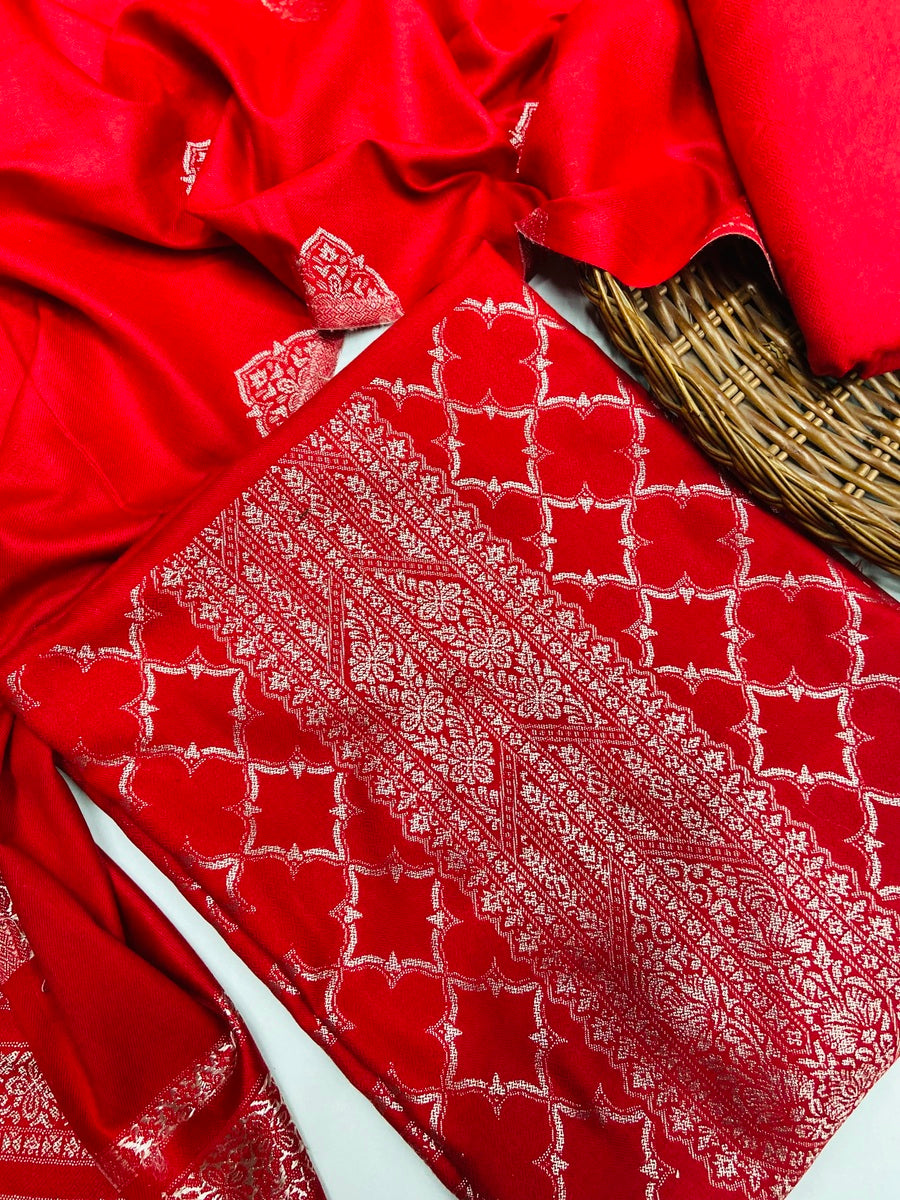 Premium Winter 🥶Kani Suit(💯%Handmade powerloom)