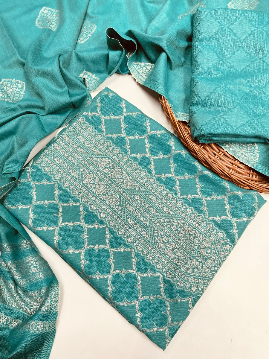 Premium Winter 🥶Kani Suit(💯%Handmade powerloom)