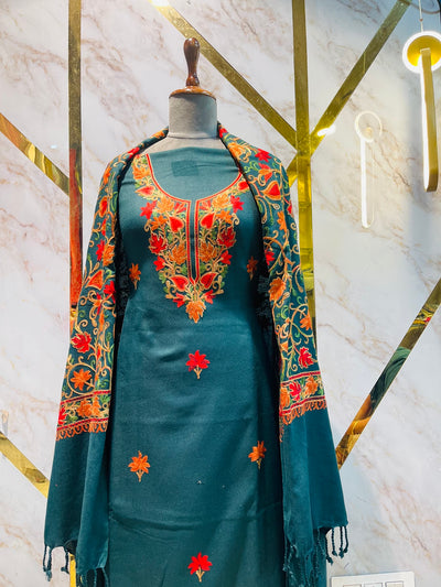 Kashmiri 🥶 winter pure suit (💯%handmade)