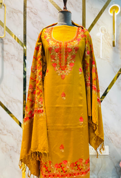 Kashmiri 🥶 winter pure suit (💯%handmade)