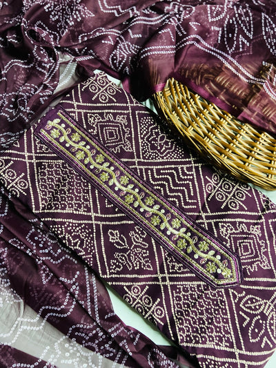 premium jaipuri designer cotton suit