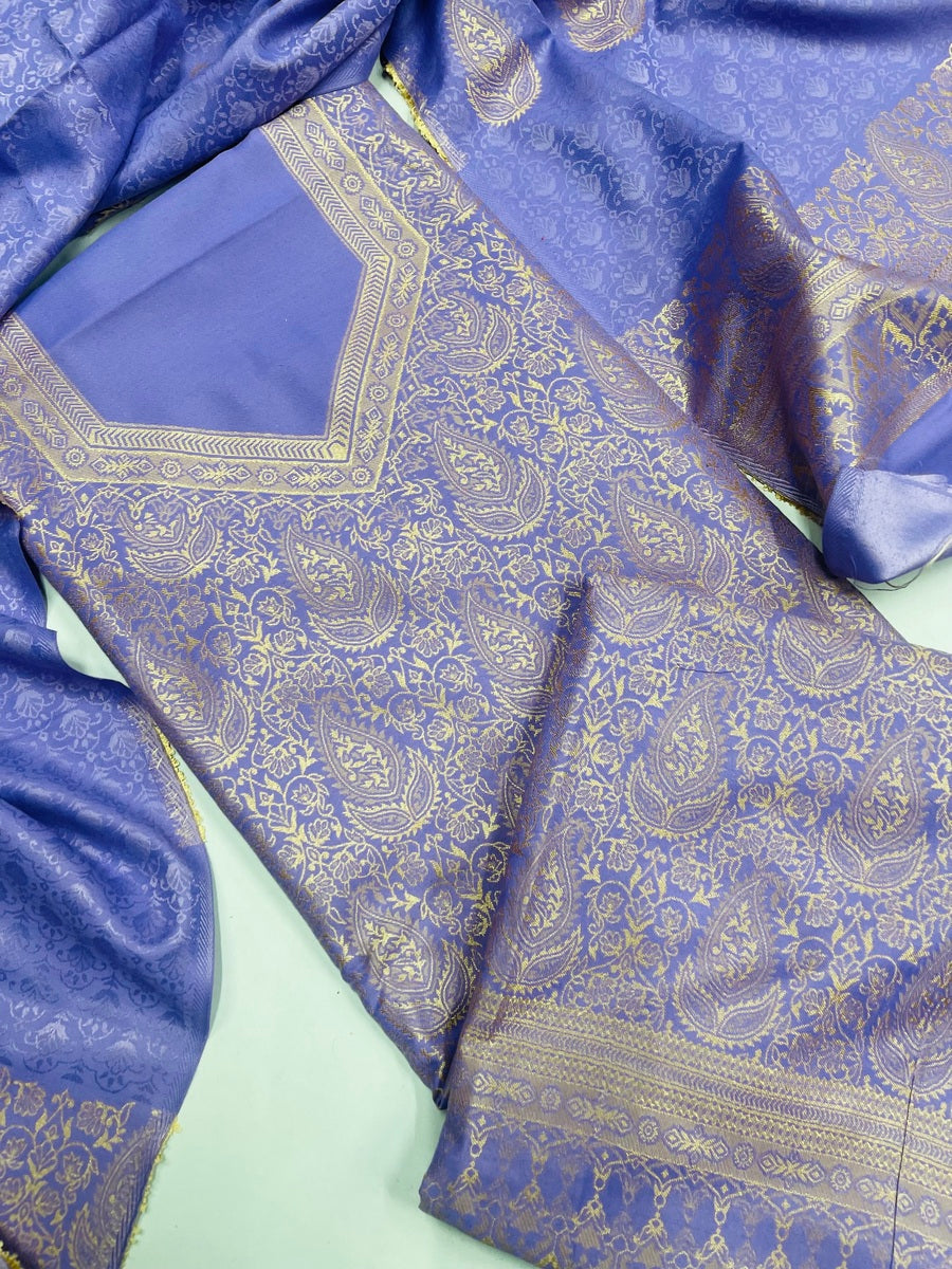 Premium kani Wollen Party Suits (100% Handmade)