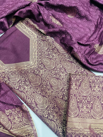 Premium kani Wollen Party Suits (100% Handmade)