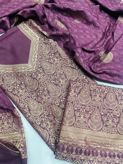 Premium kani Wollen Party Suits (100% Handmade)