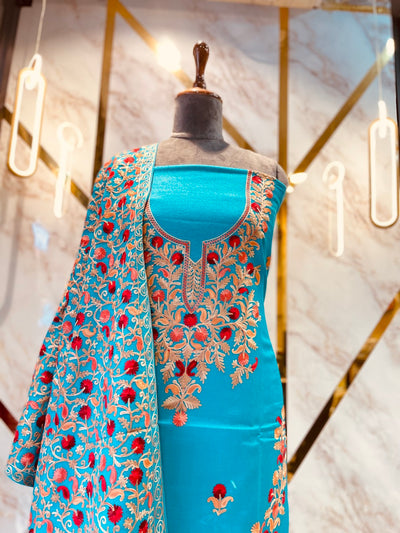 Kashmiri 🥶 winter pure suit (💯%handmade )