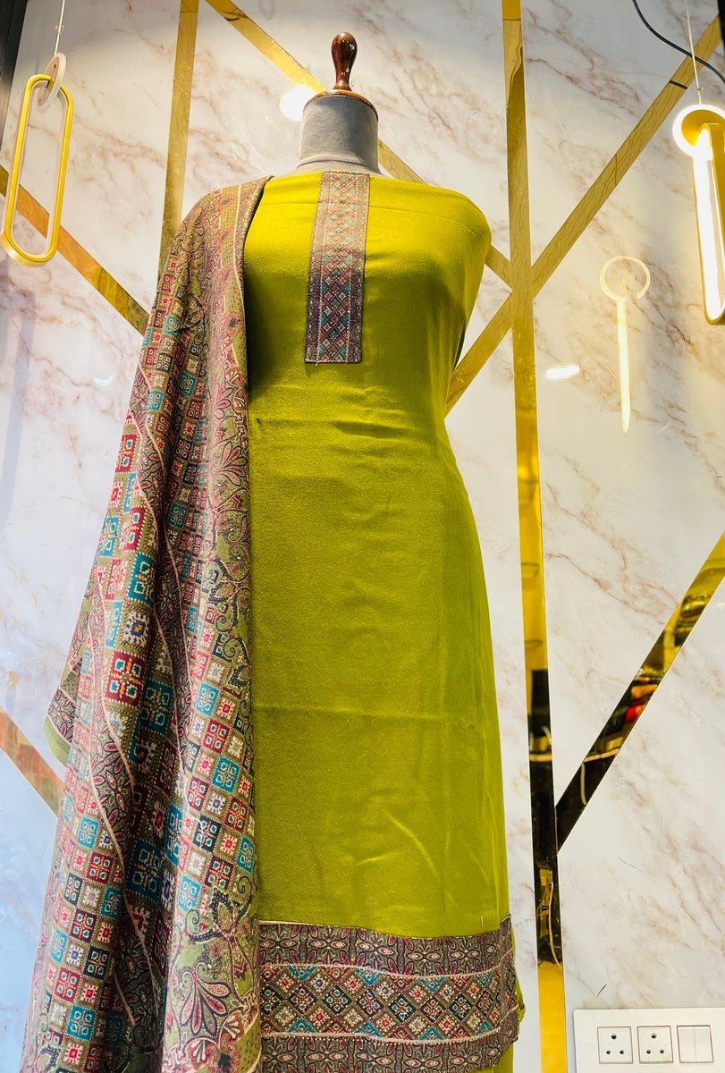 Premium Botique Style Pashmina print Suit