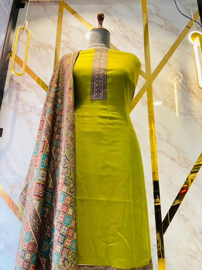 Premium Botique Style Pashmina print Suit