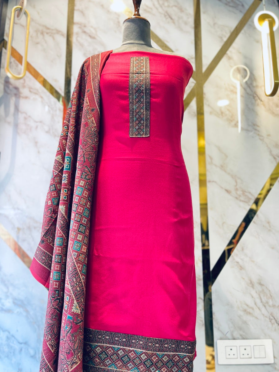 Premium Botique Style Pashmina print Suit