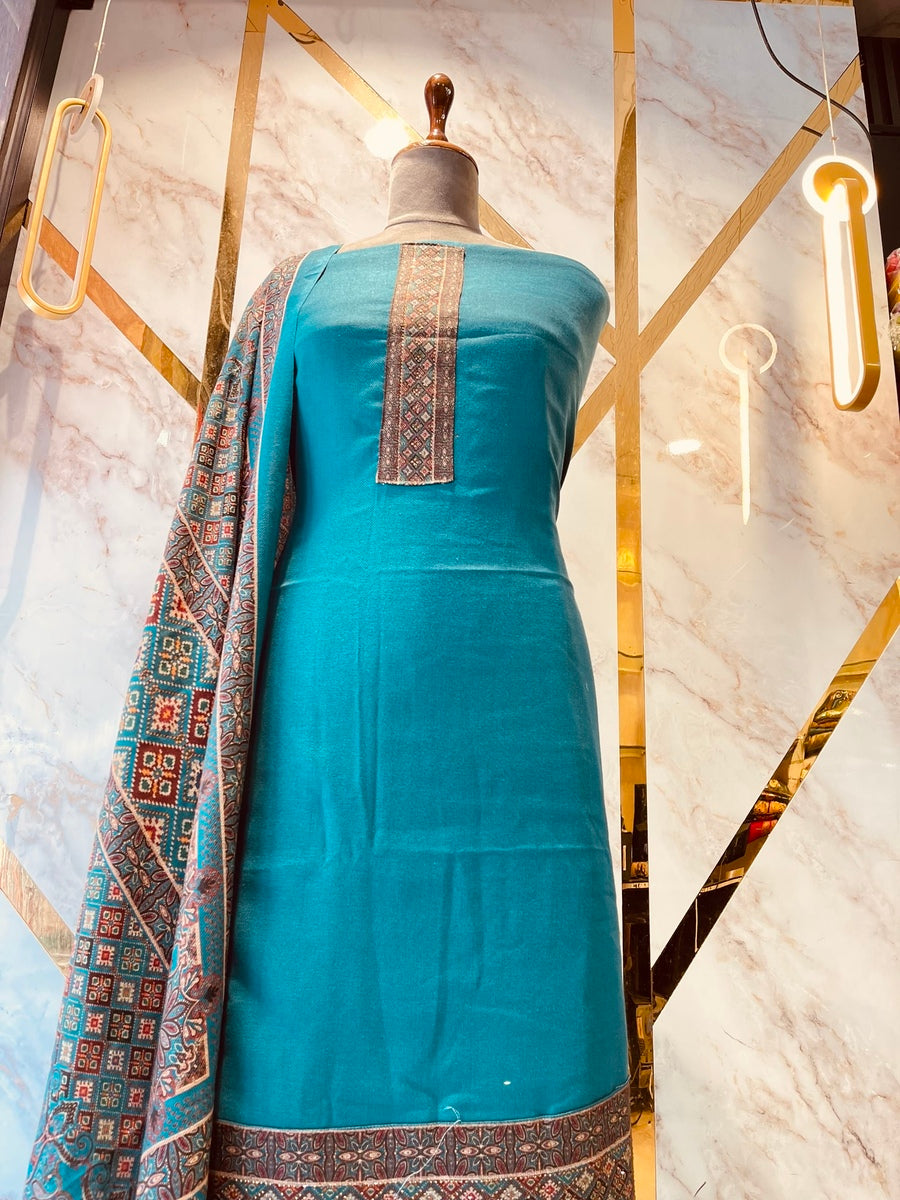 Premium Botique Style Pashmina print Suit