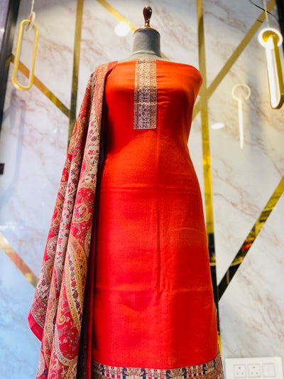 Premium Botique Style Pashmina print Suit