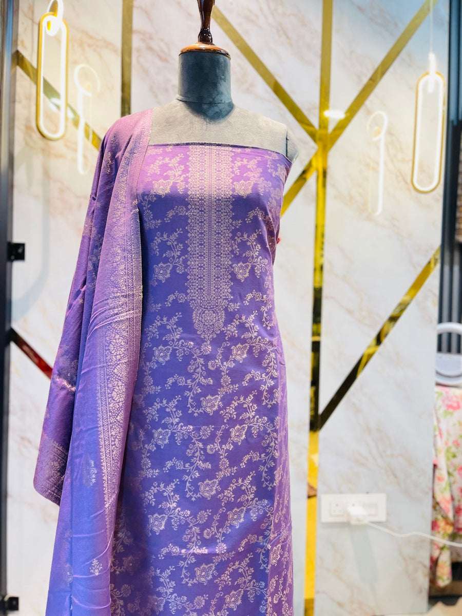 Premium Winter kashmiri🥶Kani Suit(💯%Handmade powerloom)