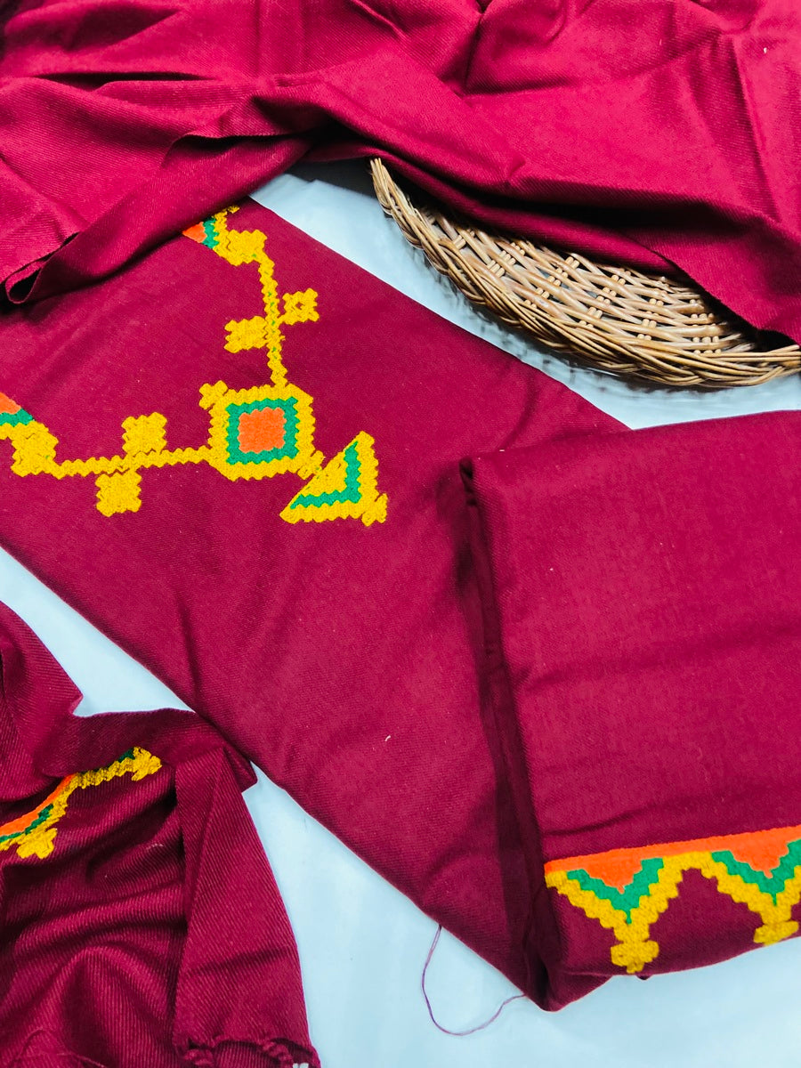 Pure winter 🥶 kinnauri (hand made ) suit