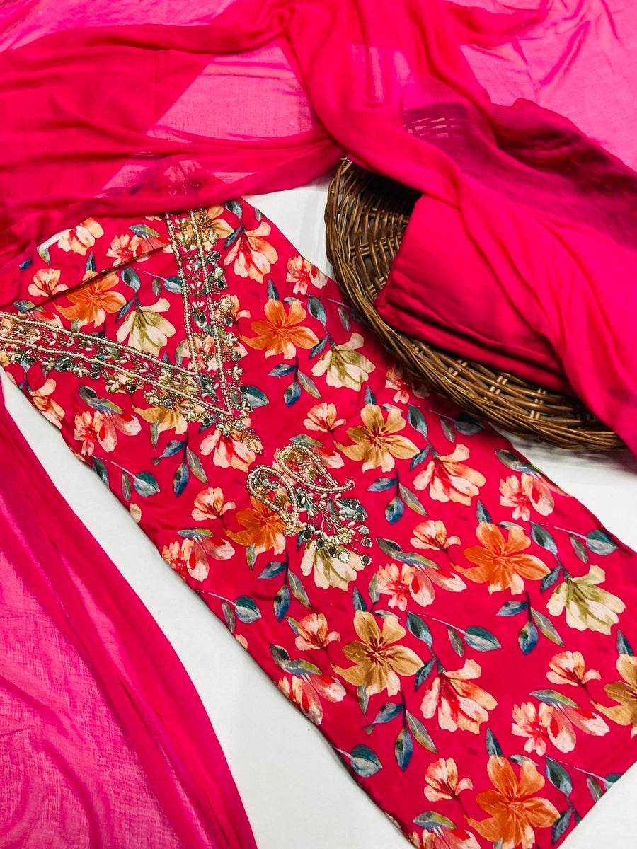 premium maslin party 🎉  Suit