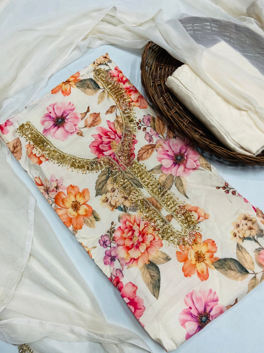 premium maslin party 🎉  Suit