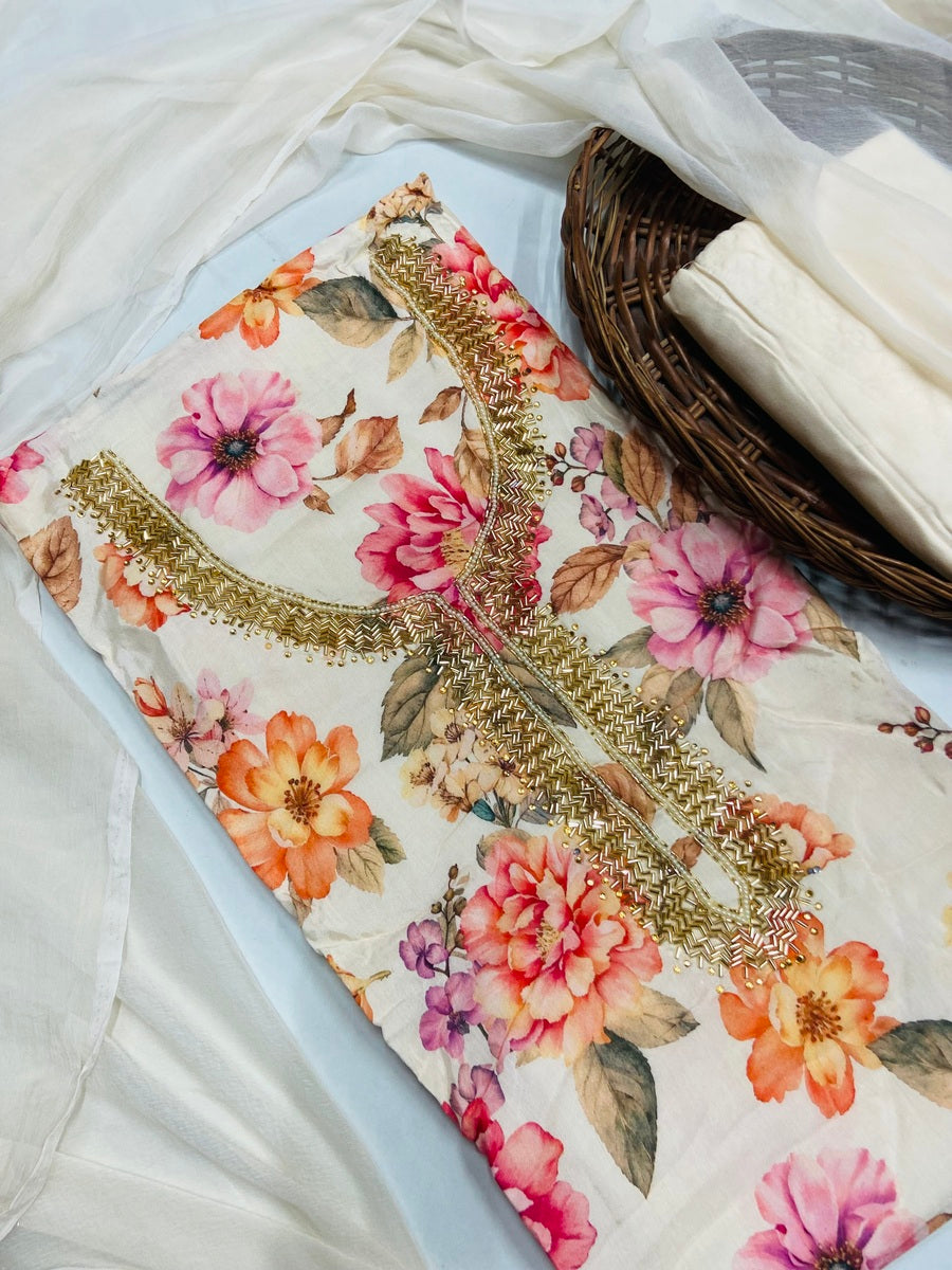 premium maslin party 🎉  Suit