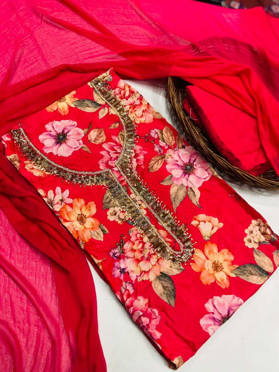 premium maslin party 🎉  Suit