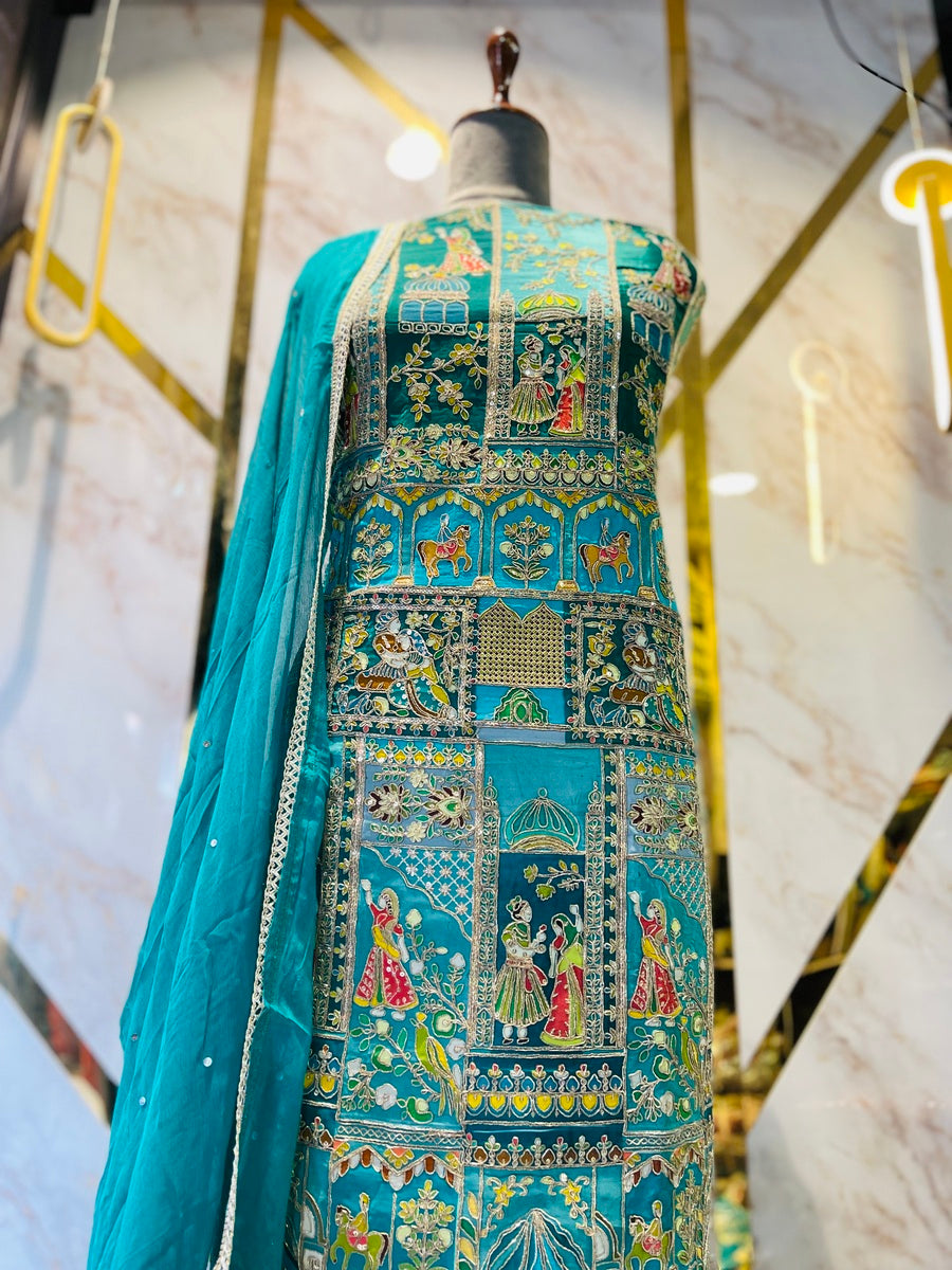 Premium Raja Rani  party 🎉 suit