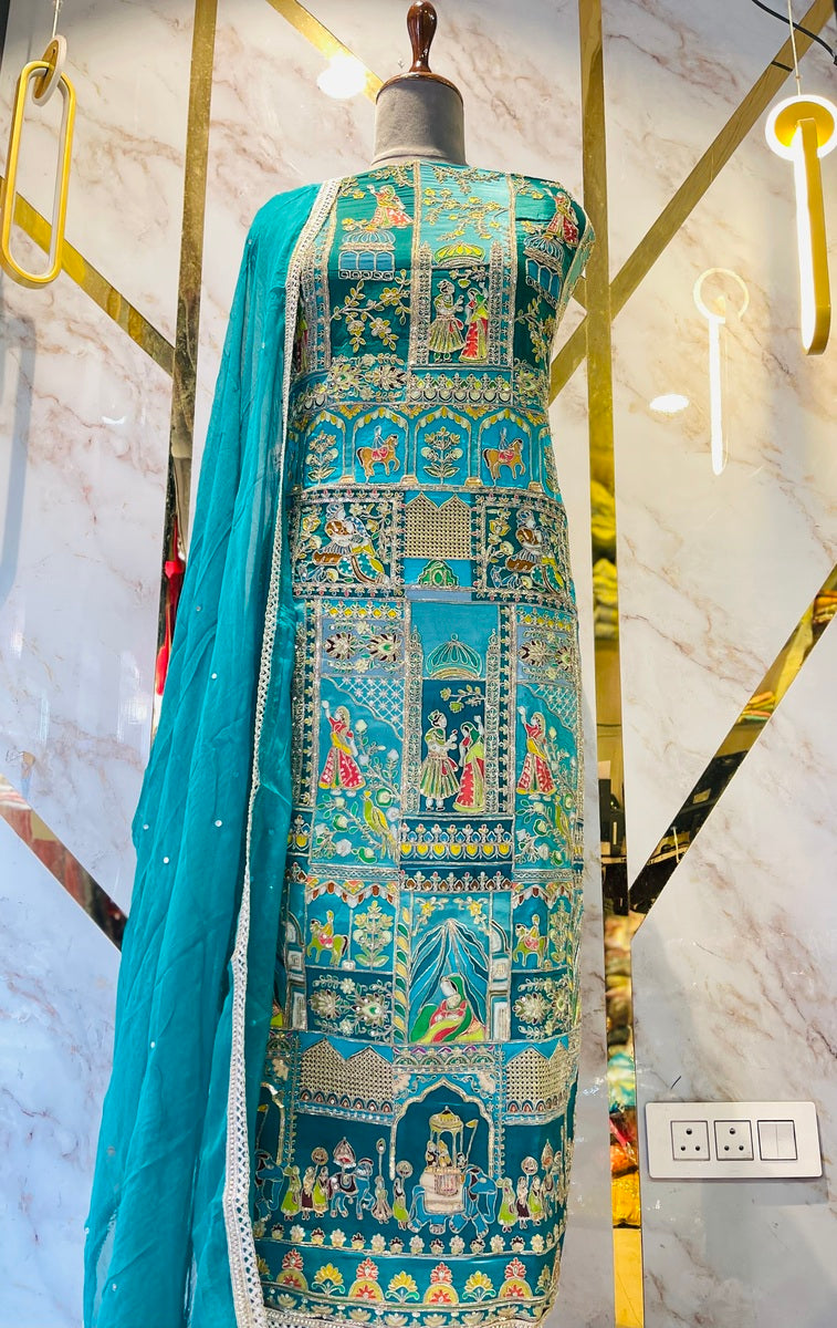 Premium Raja Rani  party 🎉 suit