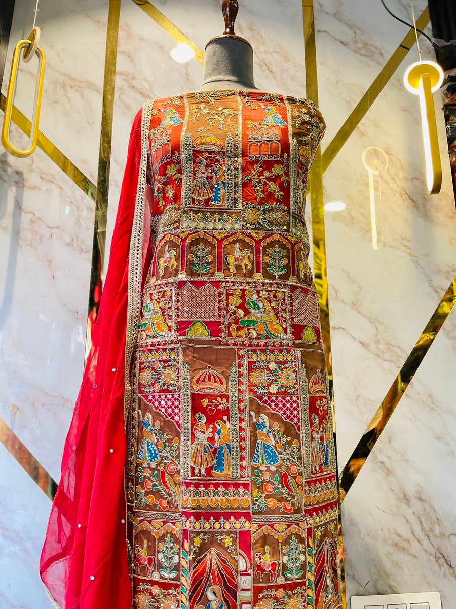 Premium Raja Rani  party 🎉 suit