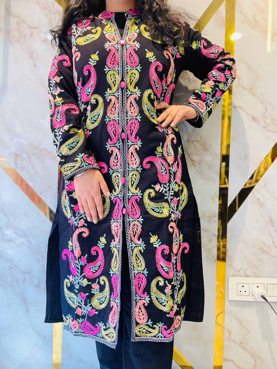 Beautiful Full Length Kashmiri winter 🥶 Ready made suit