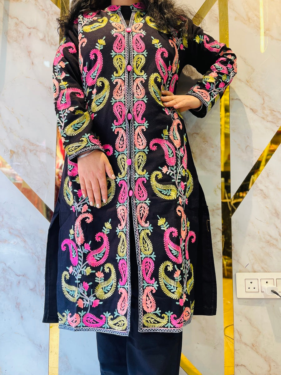 Beautiful Full Length Kashmiri winter 🥶 Ready made suit