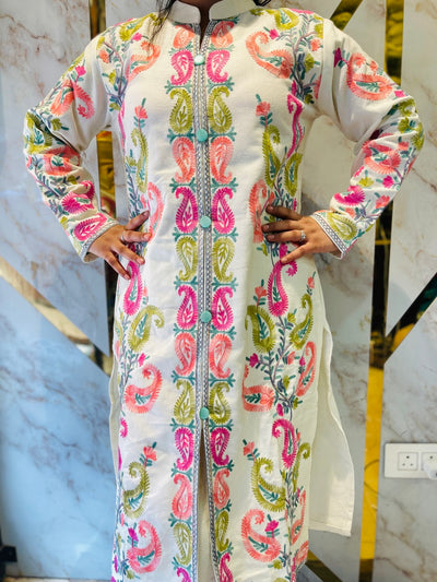 Beautiful Full Length Kashmiri winter 🥶 Ready made suit