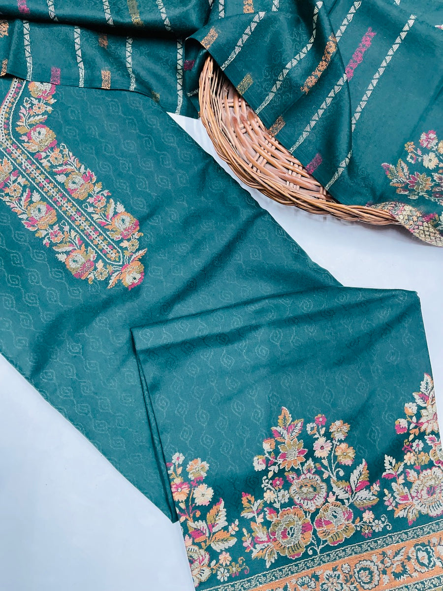 Premium Winter 🥶Kani Suit(💯%Handmade powerloom)
