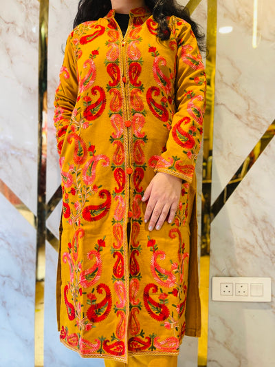 Beautiful Full Length Kashmiri winter 🥶 Ready made suit