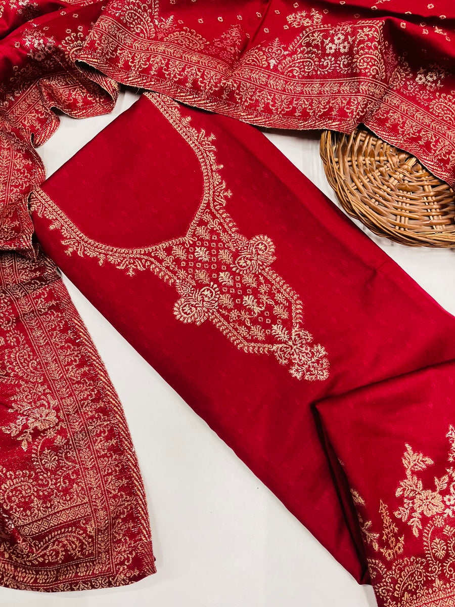 Premium Winter 🥶Kani Suit(💯%Handmade powerloom)