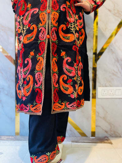 Beautiful Full Length Kashmiri winter 🥶 Ready made suit