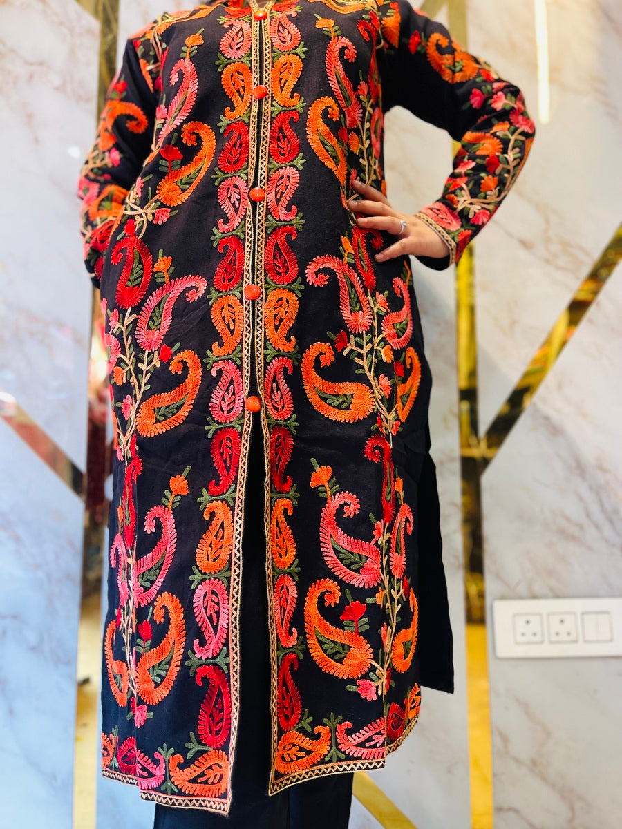 Beautiful Full Length Kashmiri winter 🥶 Ready made suit