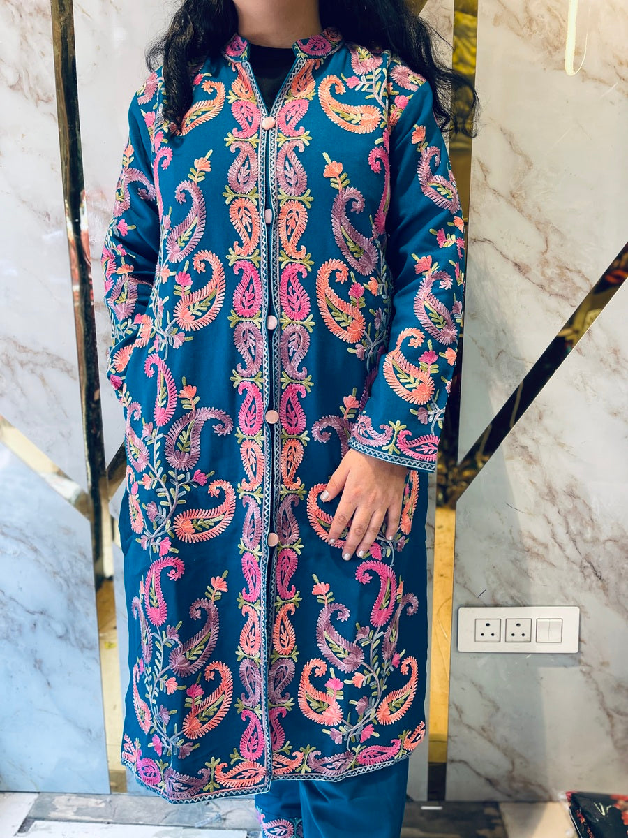 Beautiful Full Length Kashmiri winter 🥶 Ready made suit