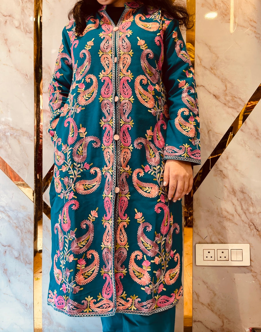 Beautiful Full Length Kashmiri winter 🥶 Ready made suit