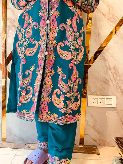 Beautiful Full Length Kashmiri winter 🥶 Ready made suit