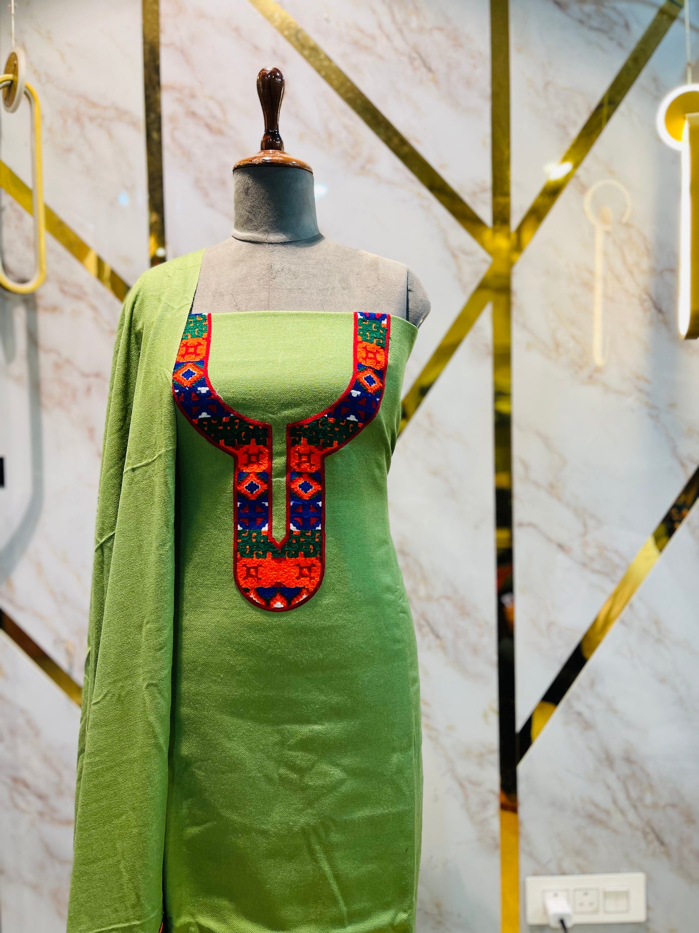 Pure winter 🥶 kinnauri temple 🛕 (hand made ) suit