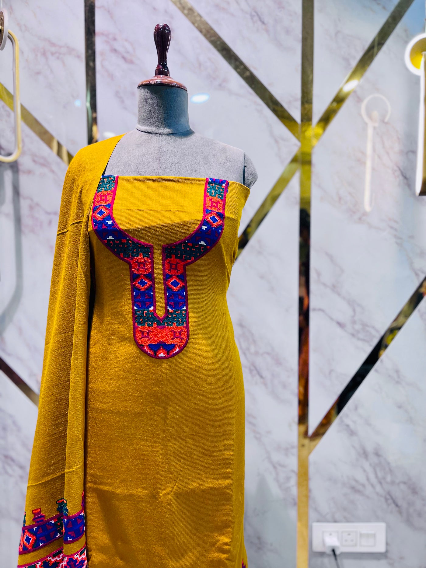 Pure winter 🥶 kinnauri temple 🛕 (hand made ) suit