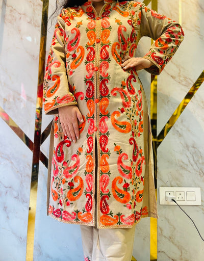 Beautiful Full Length Kashmiri winter 🥶 Ready made suit