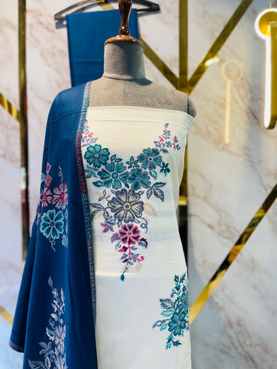 Premium kani Wollen Party Suits (100% Handmade)