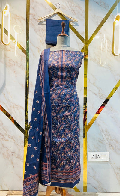 Premium kashmiri  Pashmina kani print Suit