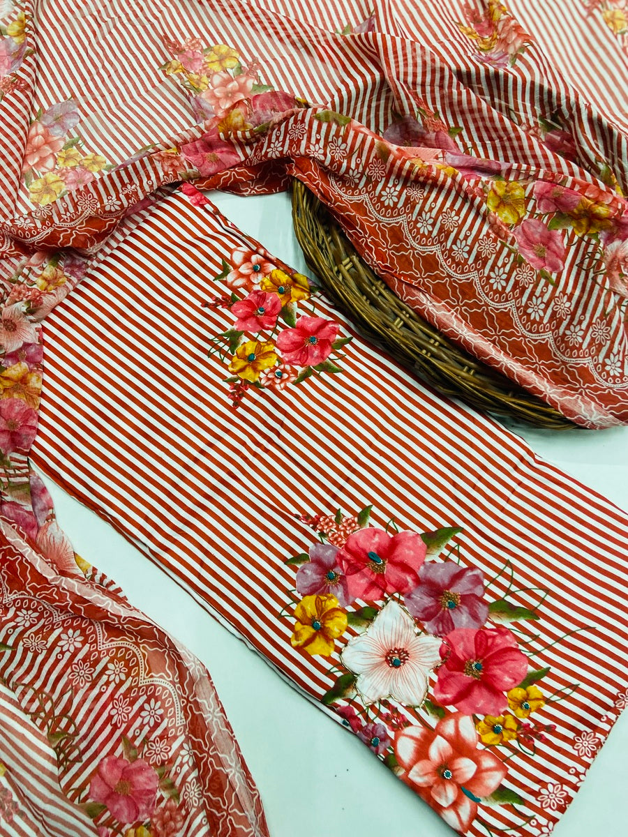 premium jaam  cotton suit