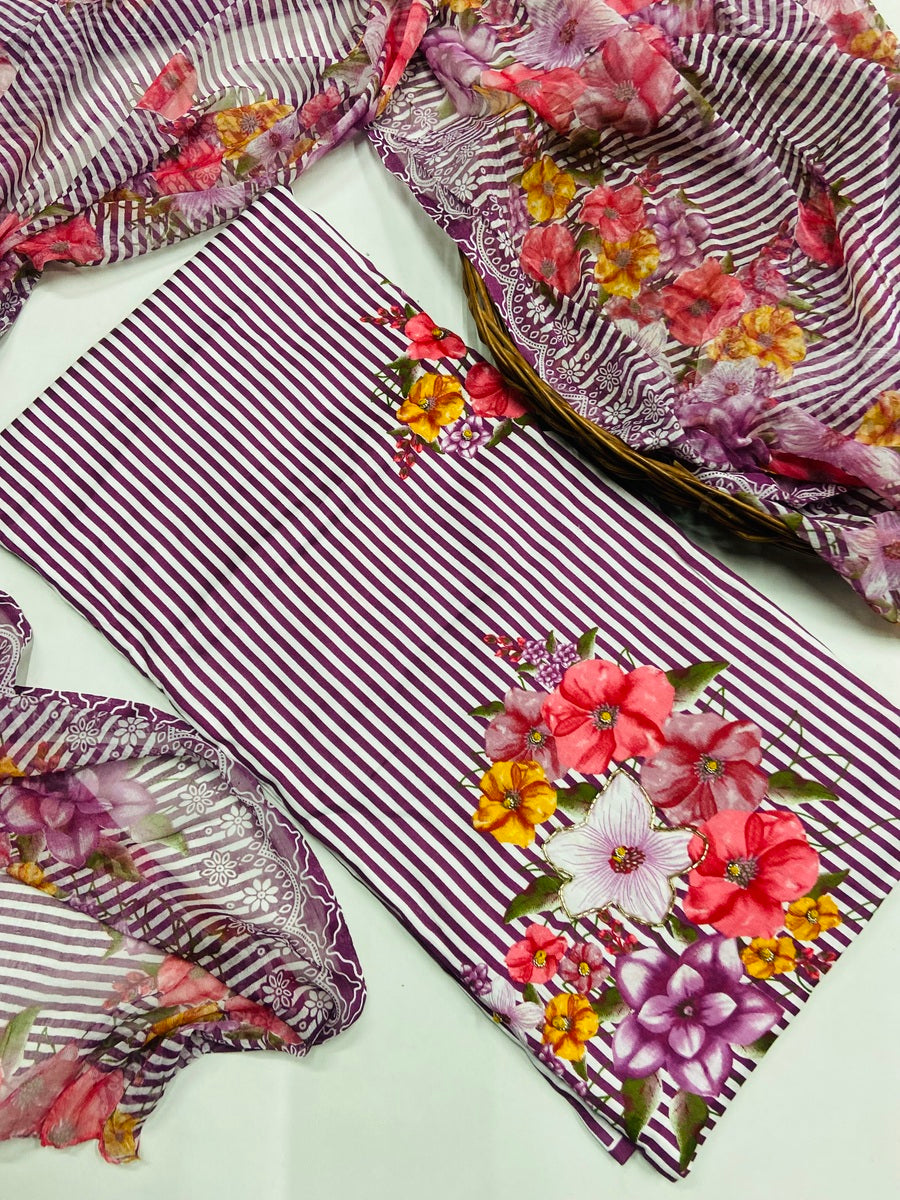 premium jaam  cotton suit