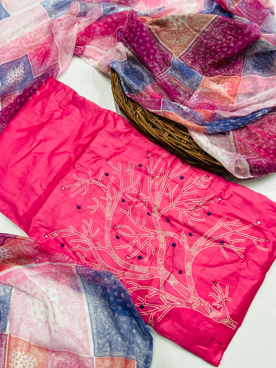 premium jaam  cotton suit