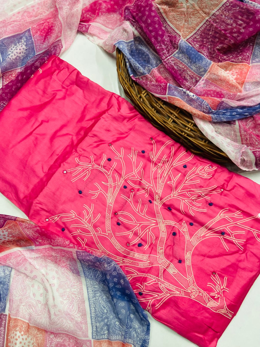 premium jaam  cotton suit