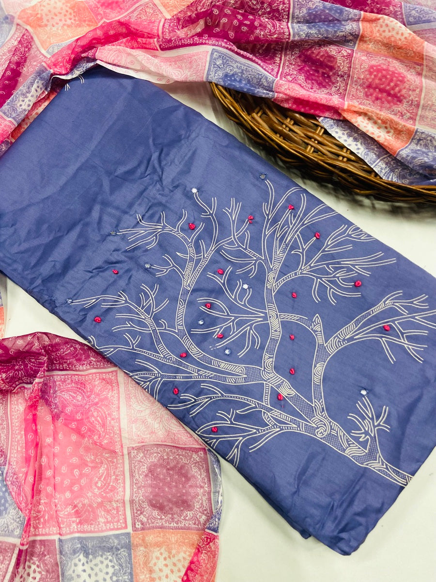 premium jaam  cotton suit