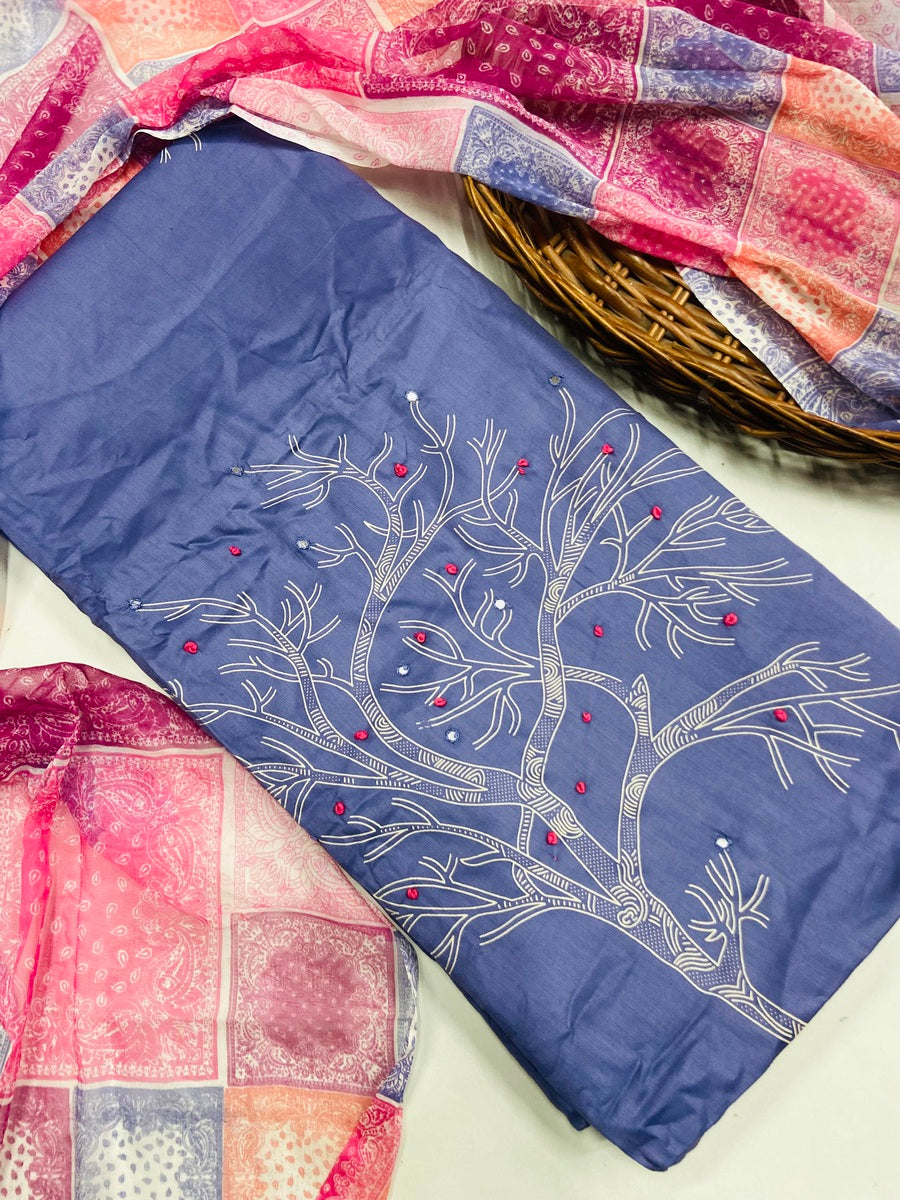 premium jaam  cotton suit