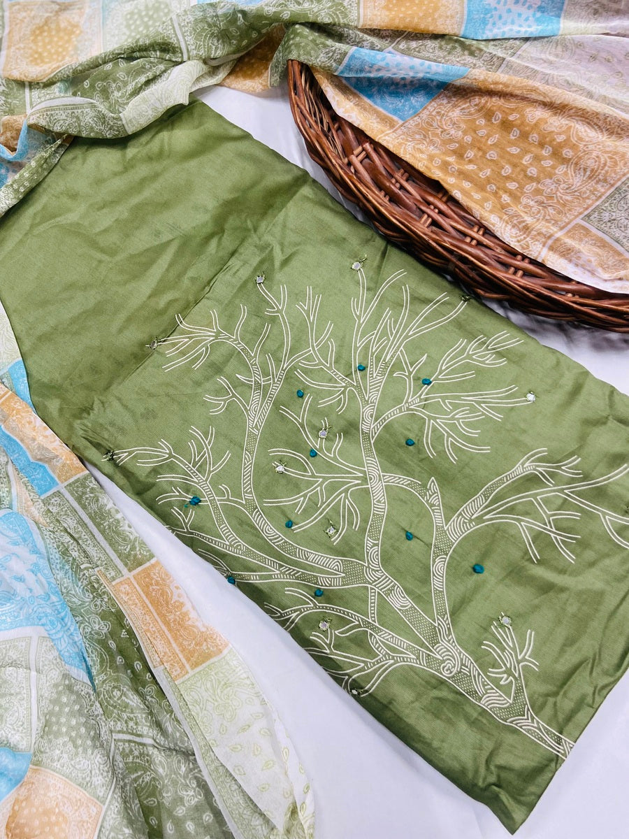 premium jaam  cotton suit